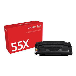 Xerox Everyday HP CE255X Negro Cartucho de Toner Generico - Reemplaza 55X