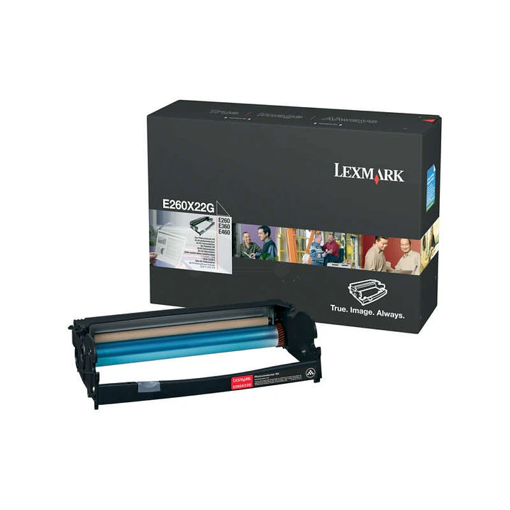 Lexmark E260/E360/E460/X264/X364/X463/X466 Tambor de Imagen Original - E260X22G (Drum) 1