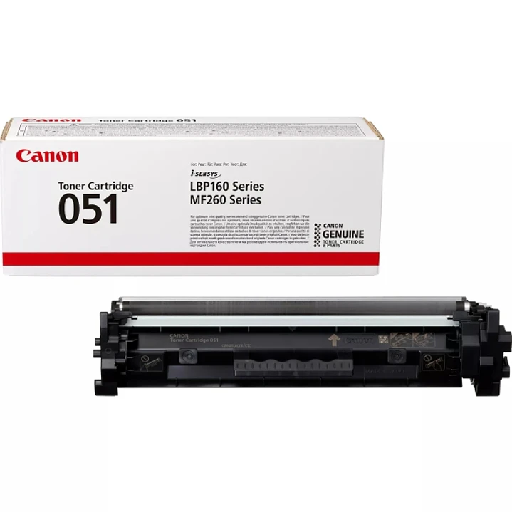Canon 051 Negro Cartucho de Toner Original - 2168C002 1