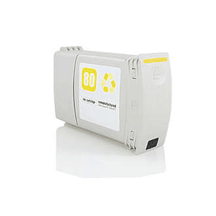 Generico HP 80 Amarillo Cartucho de Tinta - Reemplaza C4848A
