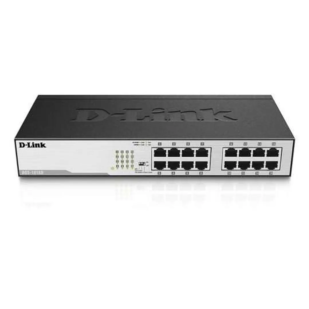 D-Link Switch 16 Puertos Gigabit 10/100/1000 Mbps 1