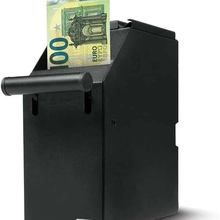 Safescan 4100 - Almacenamiento Seguro de Billetes - Diseño Duradero de Acero - Acceso Facil y Discreto - Confianza y Calidad Garantizada 1