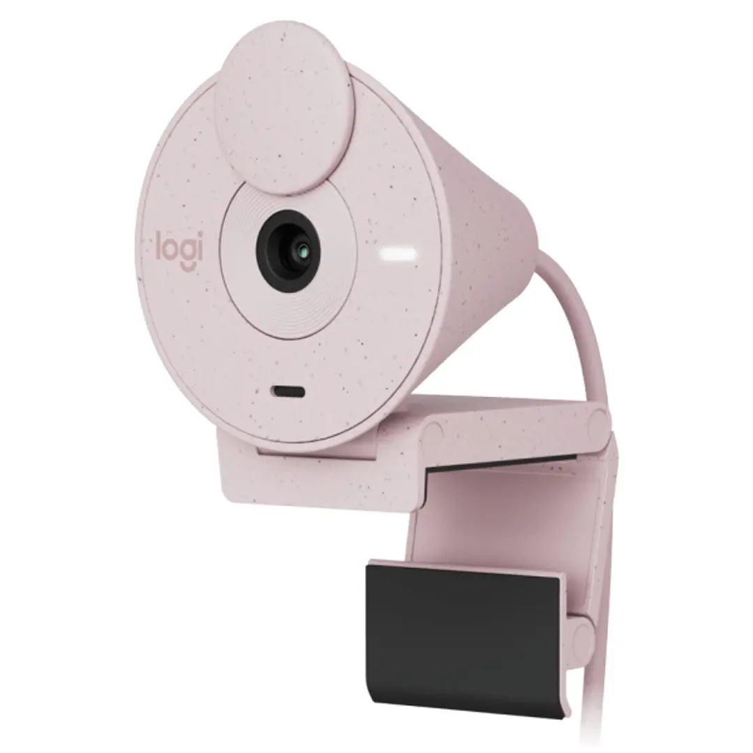 Logitech Brio 300 Webcam Full HD - 2 Megapixeles - Campo Visual 70º - Color Rosado 1