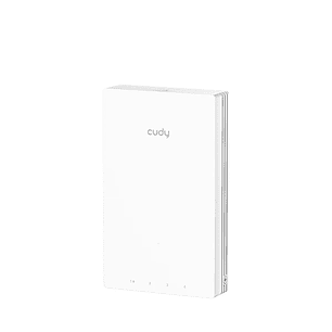 Cudy AX3000 Punto de Acceso para Pared - Doble Banda hasta 2402Mbps - WiFi 6 - Cobertura 60m2 - Soporta hasta 560 Dispositivos - PoE Pasivo - Autorein