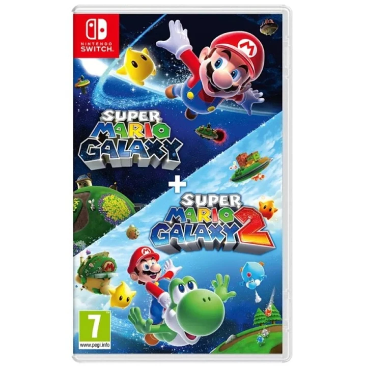 Nintendo Pack de Videojuegos Super Mario Galaxy y Super Mario Galaxy 2 para Consola Nintendo Switch - Genero Plataformas/Aventura - PEGI 7 1