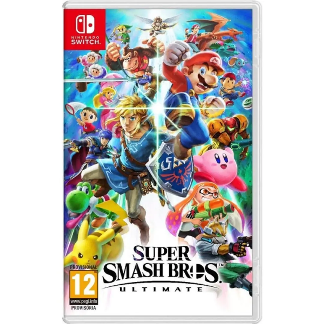 Nintendo Videojuego Super Smash Bros.Ultimate para Consola Nintendo Switch - Genero Lucha/Multijugador/Accion - PEGI 12 1
