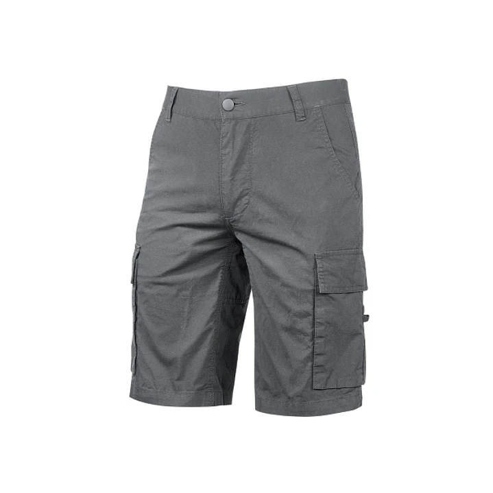 Upower Summer Bermuda Cargo de Algodon Elastico - Talla 3XL - Ajuste Slim-Fit, Bolsillos Multifuncionales, Triple Costura, Boton Antiarañazos, Protecc 1