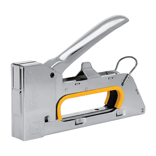 Rapid PRO R23 Clavadora/Grapadora - Para Grapas Nº13/4-8mm - Sin Retroceso - Funcion de Bloqueo - Color Cromado