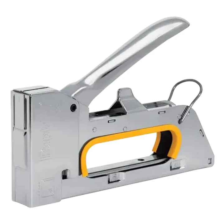 Rapid PRO R23 Clavadora/Grapadora - Para Grapas Nº13/4-8mm - Sin Retroceso - Funcion de Bloqueo - Color Cromado 1