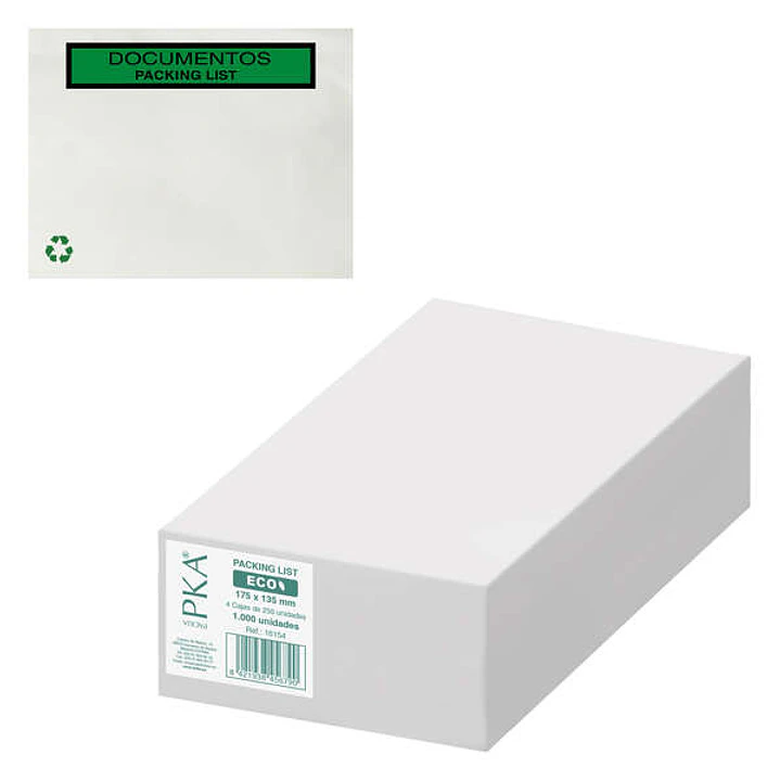 Dohe Caja de 1000 Sobres Autoadhesivos para Envio de Documentos - Packing List Especial 1