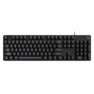 Logitech G413 SE Teclado Mecanico Gaming Retroiluminado - Teclas de Alta Durabilidad - Iluminacion LED Blanca - Anti Ghosting 6 Teclas - Chasis de Alu