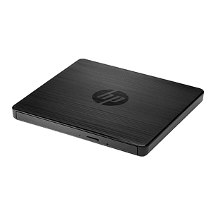 HP DVDRW F2B56AA Unidad Externa Grabadora y Lectora de CD/DVD - Diseño Ultrafino 9.5 mm - Conexion USB 2.0 Plug & Play - Compatible Windows y macOS - 
