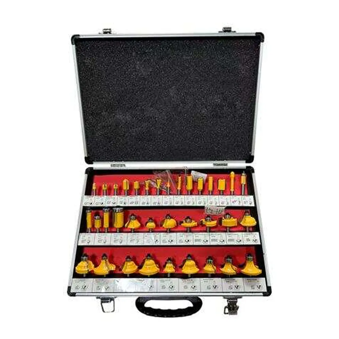 Blim Juego 35 Pcs Fresas 6mm para Madera 1