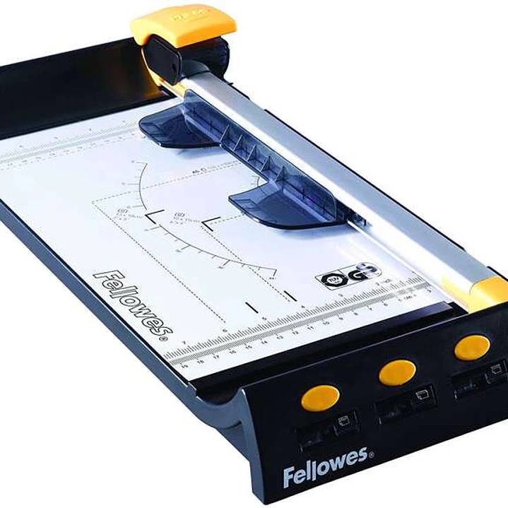 Fellowes Neutron A4 Plus Cizalla - Recorta hasta 10 Hojas - Guias Grabadas - Formato A4 1