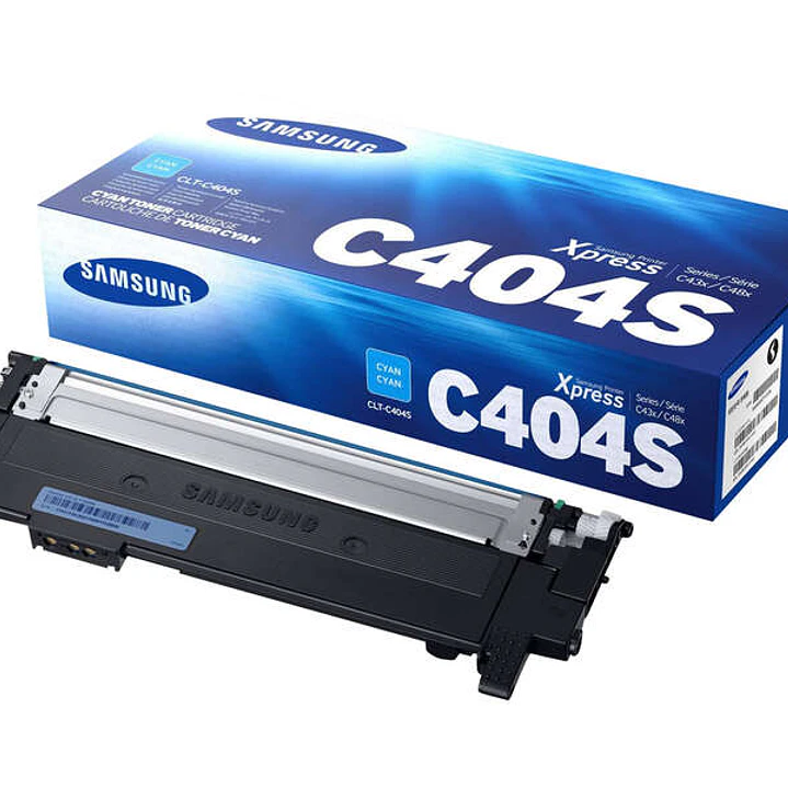 Samsung CLT-C404S Cyan Cartucho de Toner Original - ST966A 1