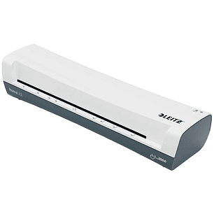 Leitz iLAM Home A3 Plastificadora - Hasta Tamaño A3 - Velocidad 300mm/min - Calentamiento en 3 Minutos - Grueso Bolsa 75 y 125mic - Incluye Paquete de