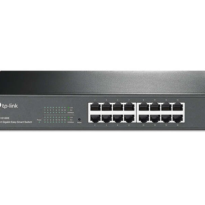 TP-Link Switch Easy Smart de 16 Puertos Gigabit - Plug & Play - Tecnologia Verde 1