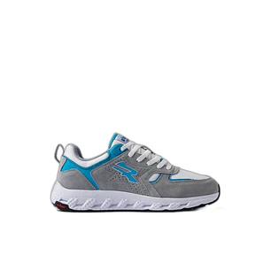 Upower Jackie Calzado de Seguridad Bajo - Talla 42 - Proteccion OB e FO SR - Color Gris/Azul