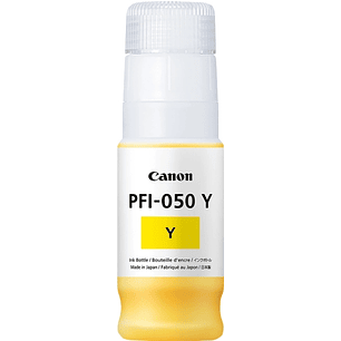 Canon PFI050 Amarillo Botella de Tinta Original - PFI050Y/5701C001