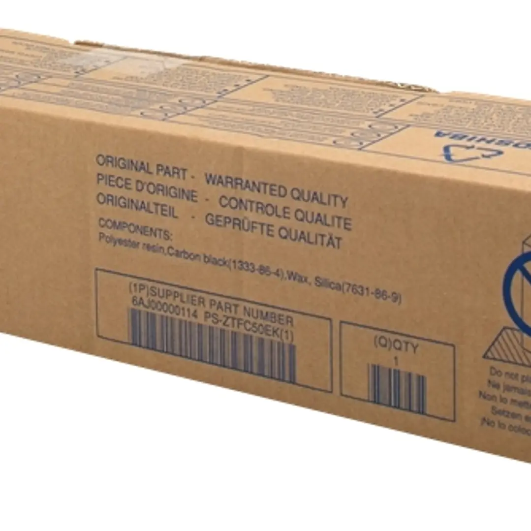 Toshiba T-FC50EK Negro Cartucho de Toner Original - 6AJ00000114/6AJ00000224/6AJ00000298 1