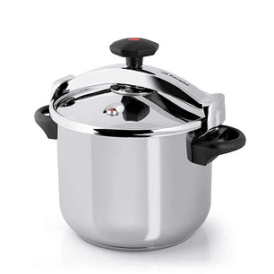 Orbegozo HPL 6070 Olla a Presion Clasica - Tecnologia y Seguridad Garantizadas - Sistema de Cierre Progresivo - Triple Seguridad - Apta para Todo Tipo