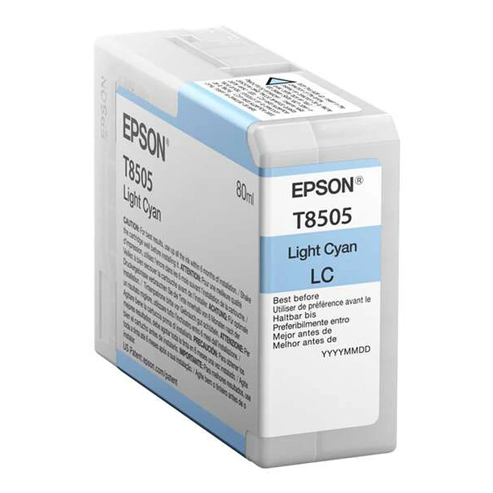 Epson T8505 Cyan Light Cartucho de Tinta Original - C13T850500 1