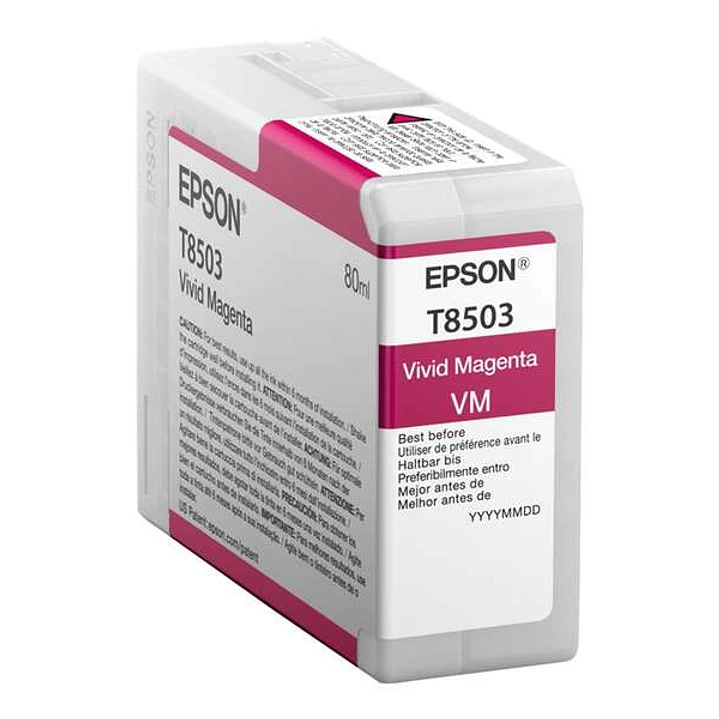 Epson T8503 Magenta Cartucho de Tinta Original - C13T850300 1