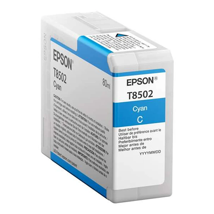 Epson T8502 Cyan Cartucho de Tinta Original - C13T850200 1