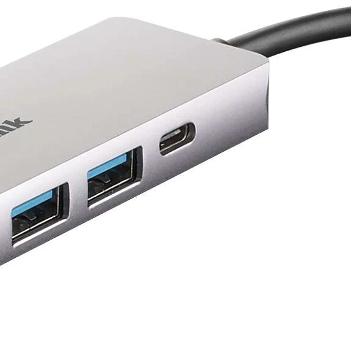D-Link Hub USB-C 5 en 1 2 Puertos USB 3.0 + 1 HDMI + 1 RJ45 - Plug & Play 1