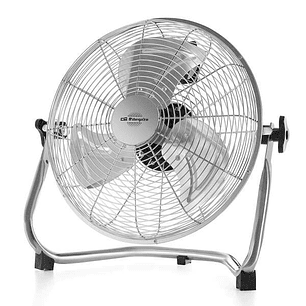 Orbegozo PW 1332 Ventilador Industrial - Potente y Seguro - Aspas de 30cm - 3 Velocidades - Sistema Antivuelco - Asa de Transporte - Cabezal Orientabl