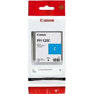 Canon PFI120 Cyan Cartucho de Tinta Original - 2886C001