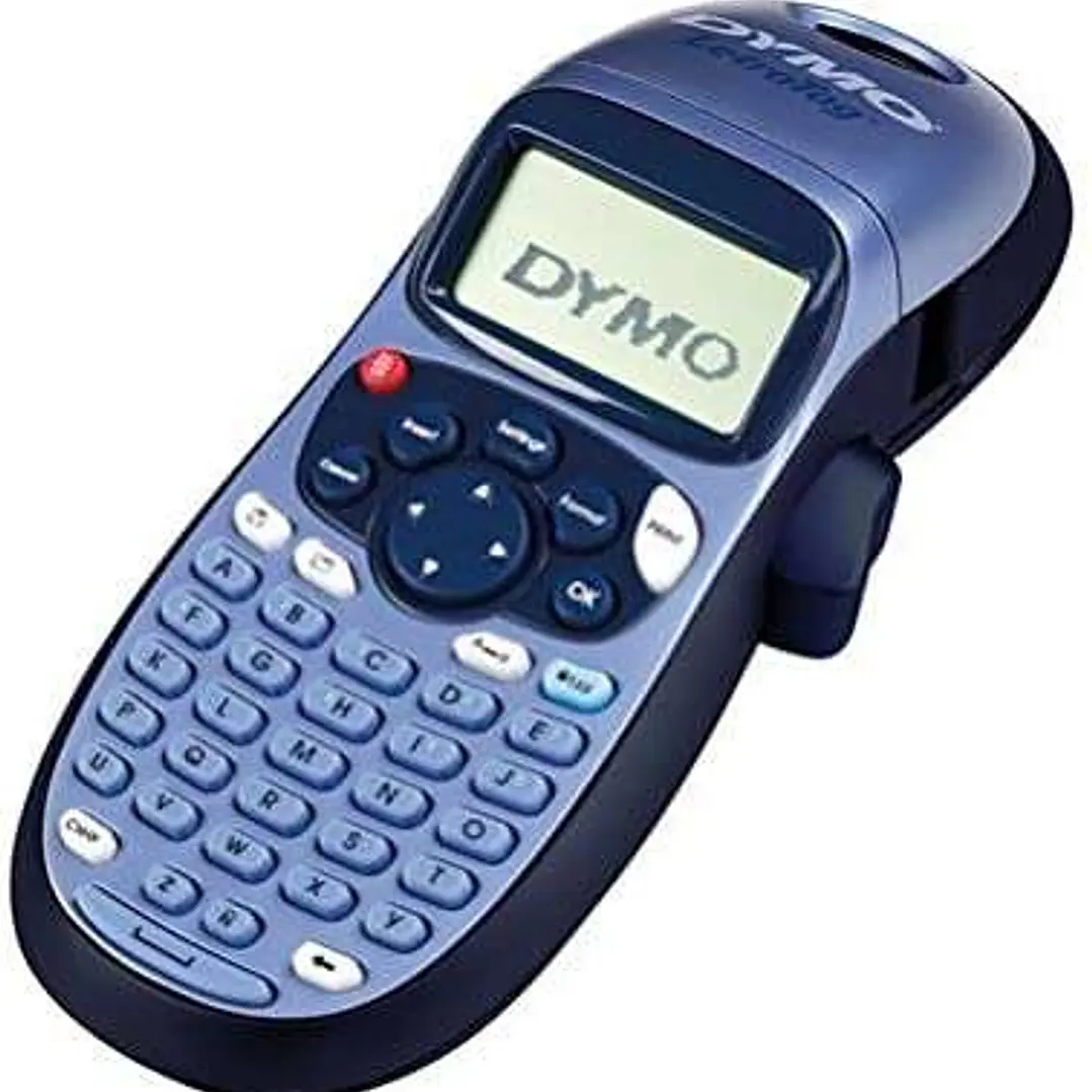 Dymo LetraTag LT100H Impresora de Etiquetas Portatil - Pantalla LCD - Velocidad 6,8 mm/seg - Impresion de 2 Lineas - Memoria para 9 Etiquetas 1