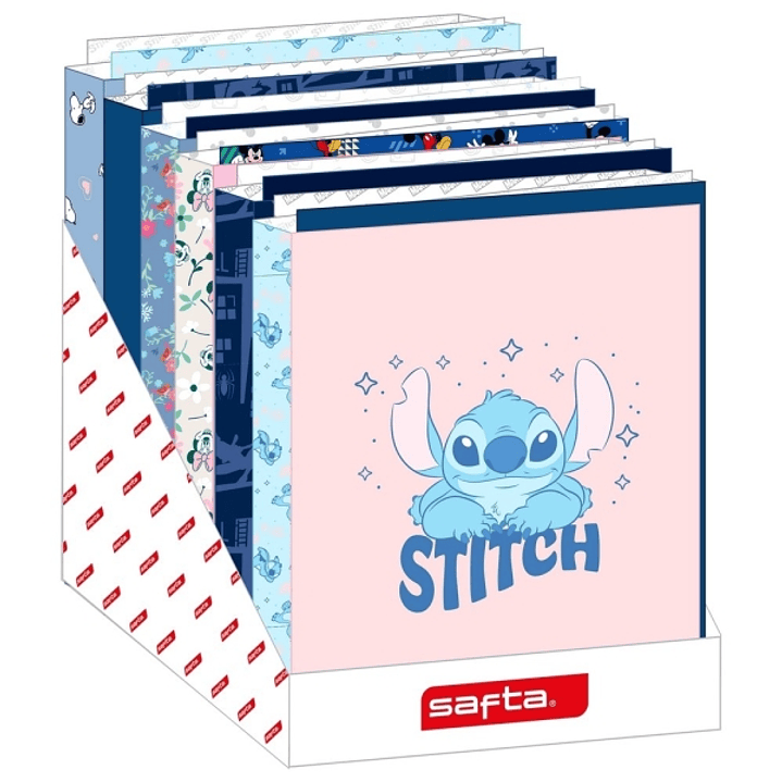 Safta Expositor con Carpetas de Anillas - Material Reciclado - Resistente - 290x340x340mm - Colores Surtidos 1