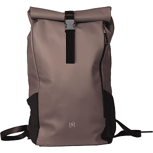 Oxford Identity Roll Top Mochila con Cierre Enrollable 24L - Material Resistente al Agua - Asa Colgador en la Parte Posterior - Bolsillo Frontal con L