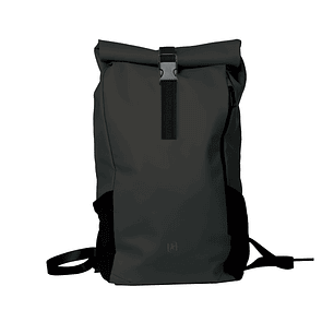 Oxford Identity Roll Top Mochila con Cierre Enrollable 24L - Material Resistente al Agua - Asa Colgador en la Parte Posterior - Bolsillo Frontal con L