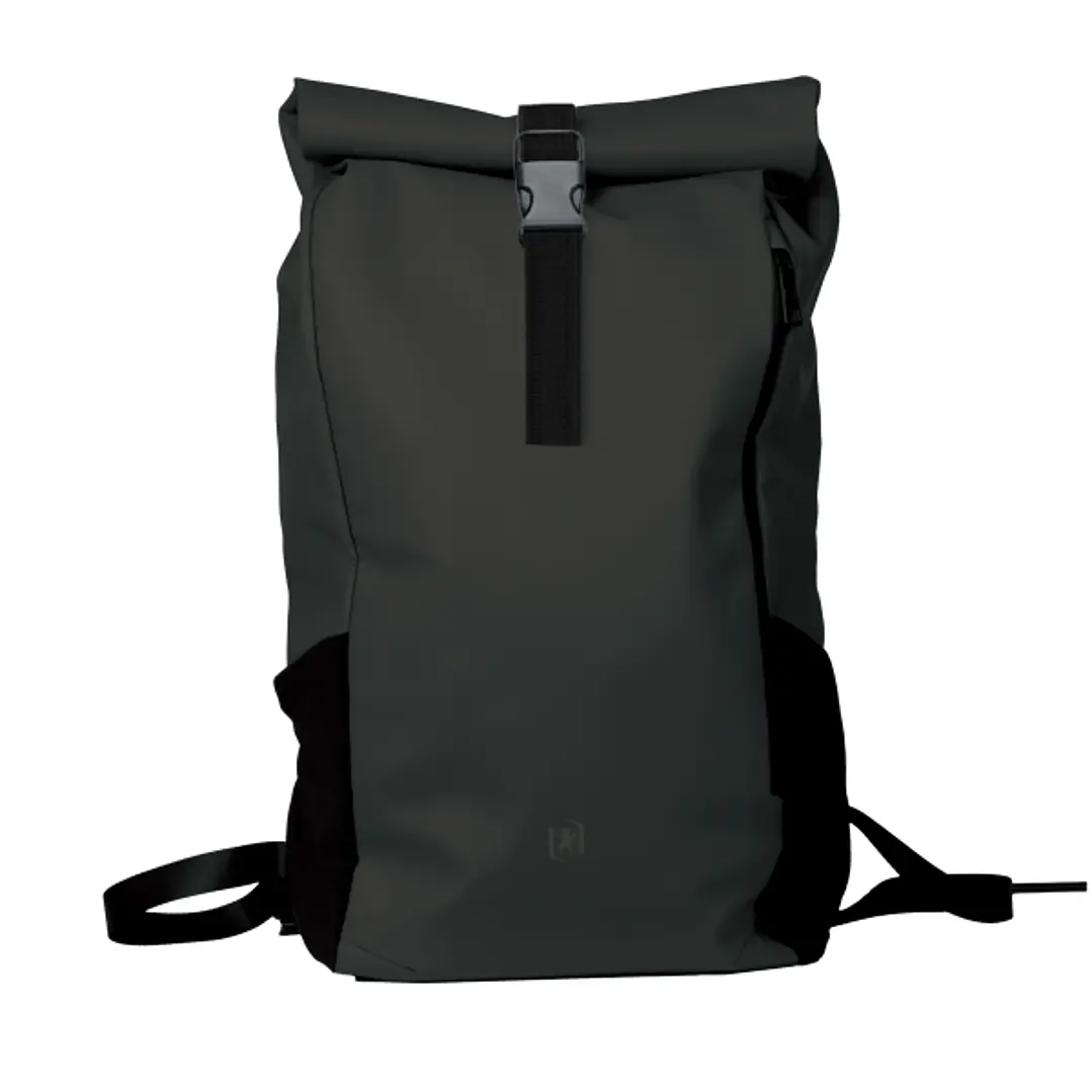 Oxford Identity Roll Top Mochila con Cierre Enrollable 24L - Material Resistente al Agua - Asa Colgador en la Parte Posterior - Bolsillo Frontal con L 1