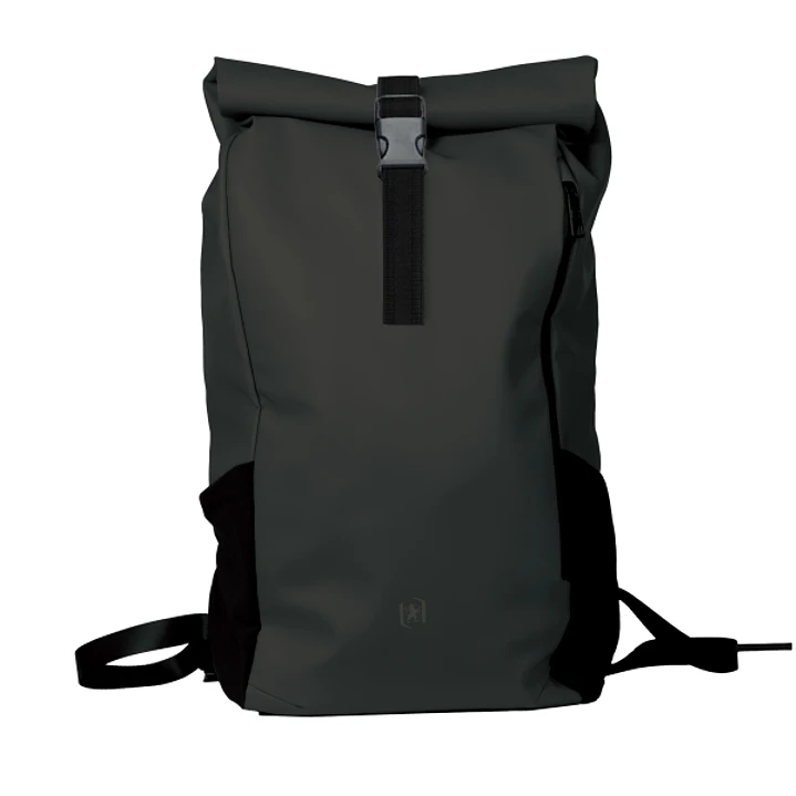 Oxford Identity Roll Top Mochila con Cierre Enrollable 24L - Material Resistente al Agua - Asa Colgador en la Parte Posterior - Bolsillo Frontal con L 1
