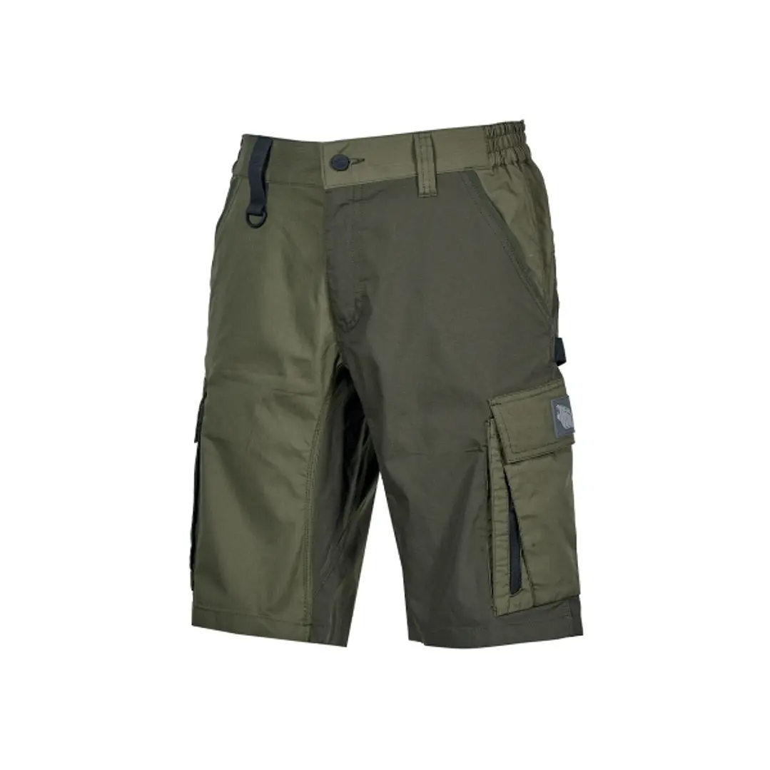 Upower Solaris Bermudas Cargo Funcionales - Talla M - Tejido Ripstop Elastico, Multibolsillos, Detalles Reflectantes, Proteccion Lumbar, Ajuste Seguro 1