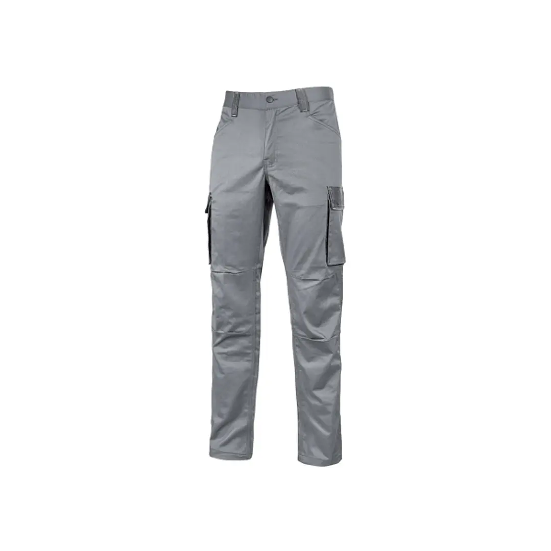 Upower Crazy Pantalones Cargo Stretch - Talla XL - Bolsillos Multifuncionales, Refuerzo Poli-Oxford, Detalles Reflectantes, Cinturilla Elastica, Rodil 1