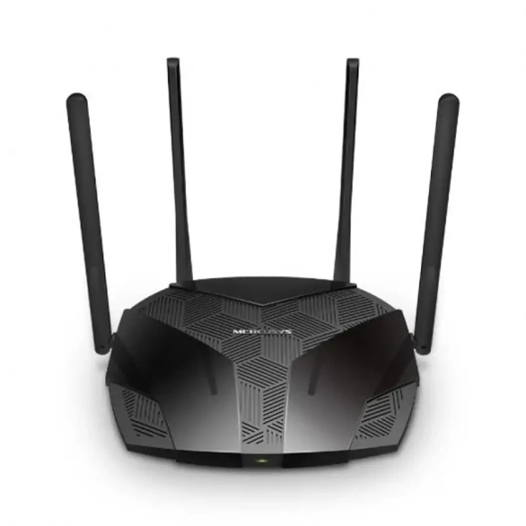 Mercusys Router WiFi 6 Doble Banda AX3000 - 4 Puertos 10/100/1000Mbps - 4 Antenas 5dBi - OFDMA, MU-MIMO 1