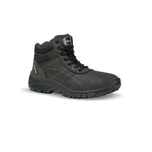 Upower Sting Grip Calzado de Seguridad Botines - Talla 38 - Piel Nubuck Hidrofugo, Antiestatico, Resistente a Hidrocarburos, Antideslizante, Suela PU/