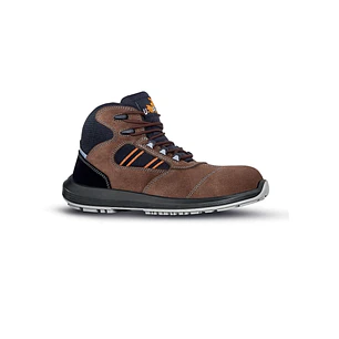 Upower Bonde S Calzado de Seguridad Botines - Talla 42 - Airnet Gamuza Suave, Hidrofugos, AirToe Composite, Antiperforacion, Antideslizante, Proteccio
