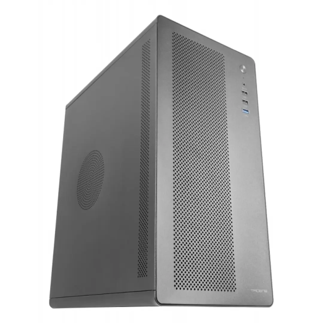Tacens Aerom Caja Minitorre Micro ATX/Mini ITX - Ventilador Ultrasilencioso de 120mm - Panel Frontal y Lateral de Malla - Estructura Metalica - Puerto 1