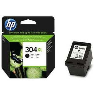 HP 304XL Negro Cartucho de Tinta Original - N9K08AE