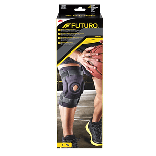 Futuro Rodillera Reforzada - Ajustable (40.6 - 55.9cm) - Color Negro