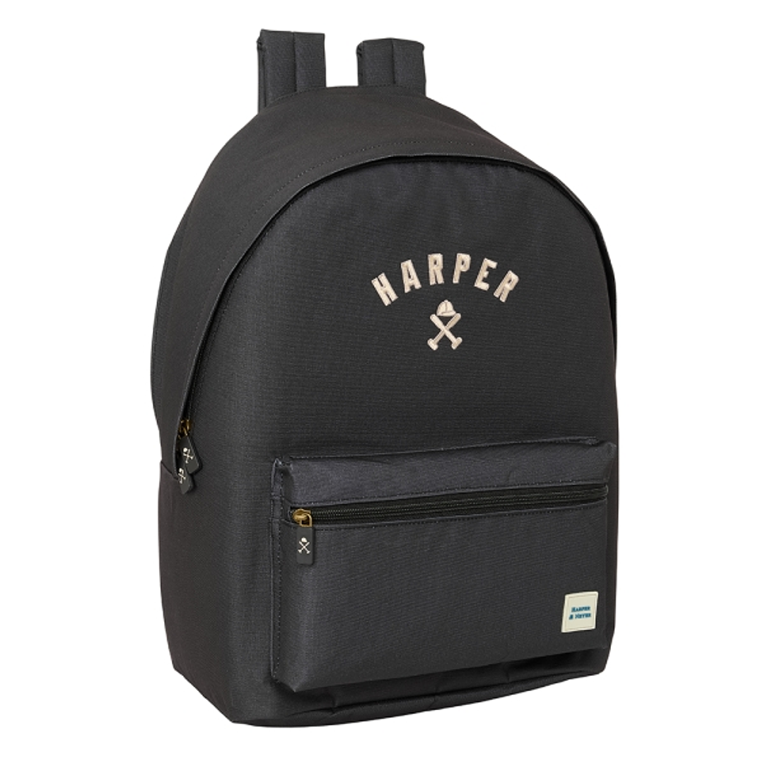 Safta Harper and Neyer Black Mochila para Portatil hasta 15.6