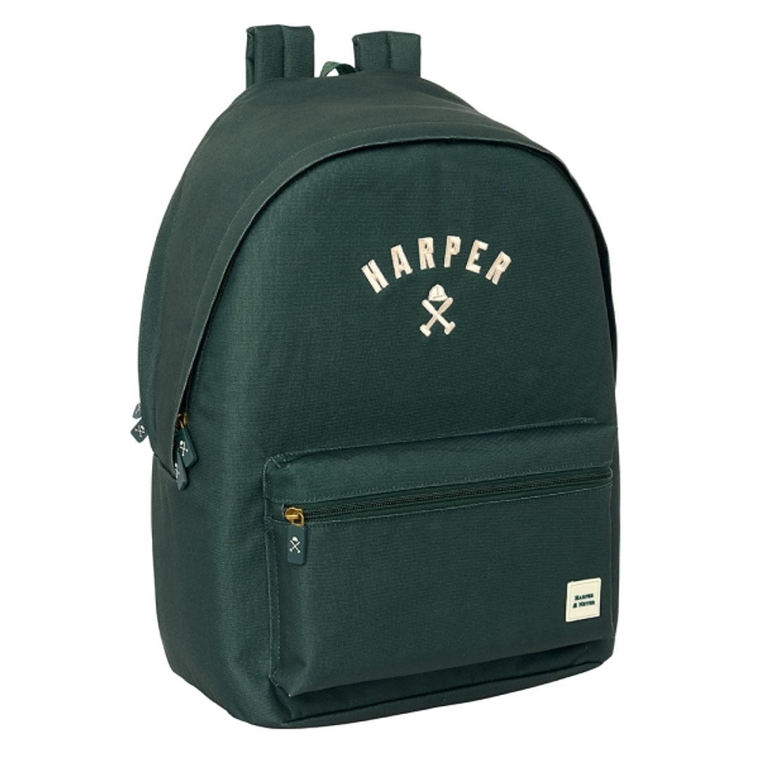 Safta Harper and Neyer Green Mochila para Portatil hasta 15.6