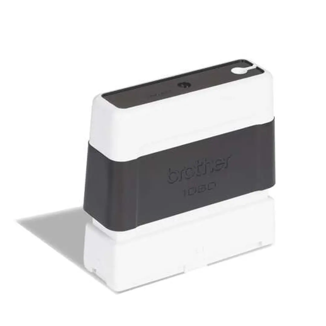 Brother PR1060B6P Pack de 6 Monturas de Sellos Originales - 10x60mm - Color Negro 1