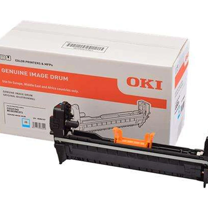 OKI C532DN/C542DN/MC573DN/MC563DN Cyan Tambor de Imagen Original - 46484107 1