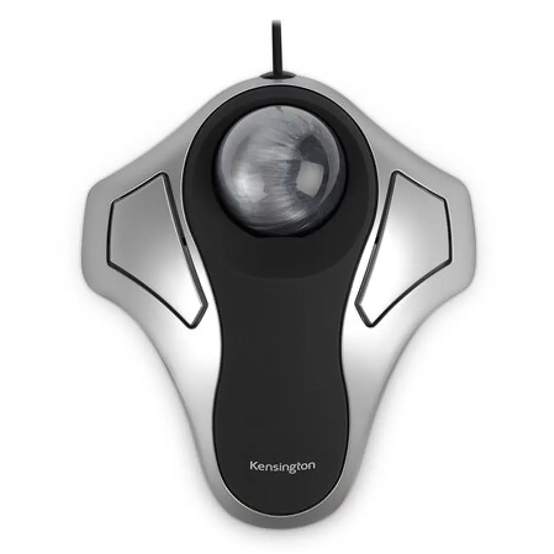 Kensington Orbit Trackball Optico USB - Bola de 40mm - 4 Botones Personalizables - Uso Ambidiestro - Precision y Control Superiores - Color Plata/Negr 1